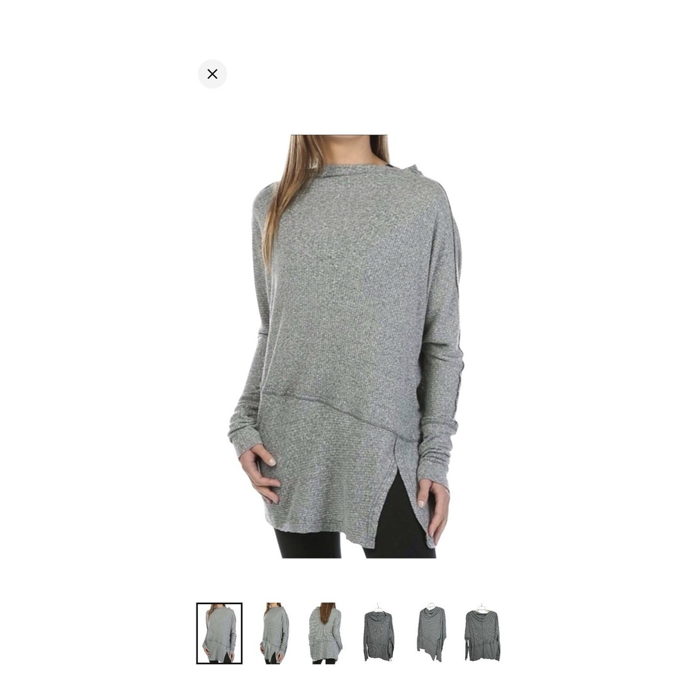Lot Of 2 Free People We the Free Londontown Thermal Top Small FP Hippie Boho